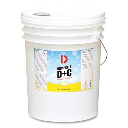 Big D Dumpster D Plus C, Neutral, 25 lb Bucket 017800